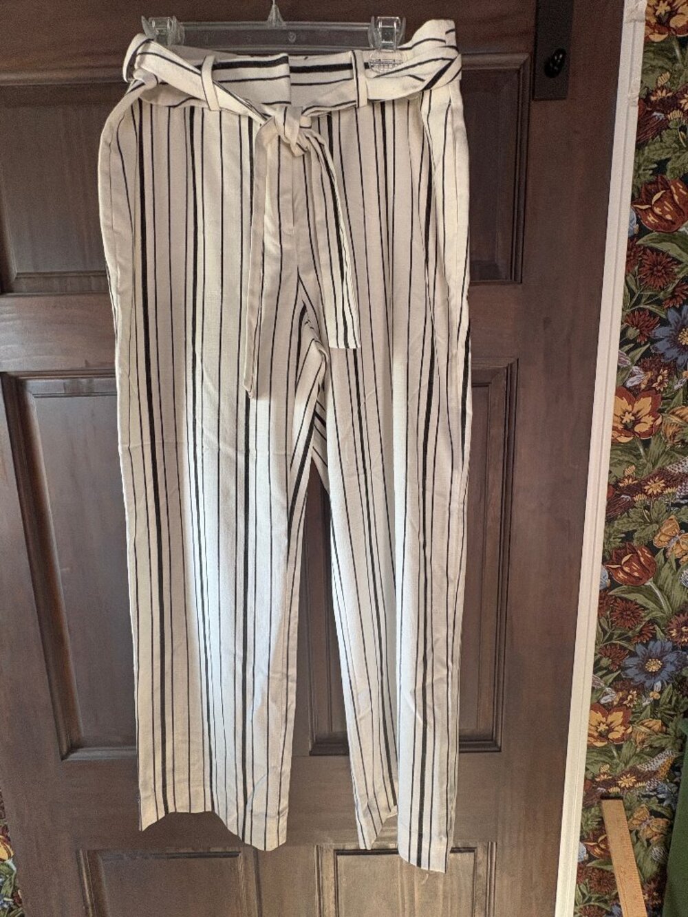 NWT - Chico's Striped dress pants. Size 10 (1.5)